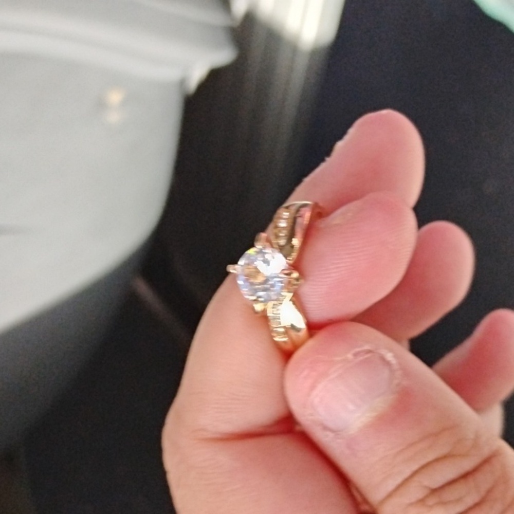 Gold wedding ring